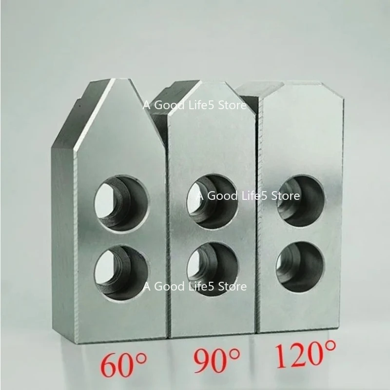 

New Hydraulic Oil Pressure Chuck Soft Claw 5 6 8 10 Inch 60/90/120 Degree High Quality Standard 3 Jaws for Mechanical CNC Lathe