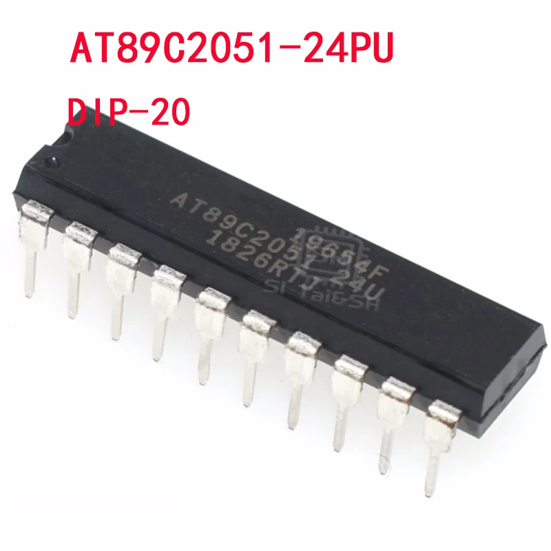 5PCS AT89C2051-24SU SOP20 AT89C2051-24PU DIP-20-bit microcontroller MCU chip