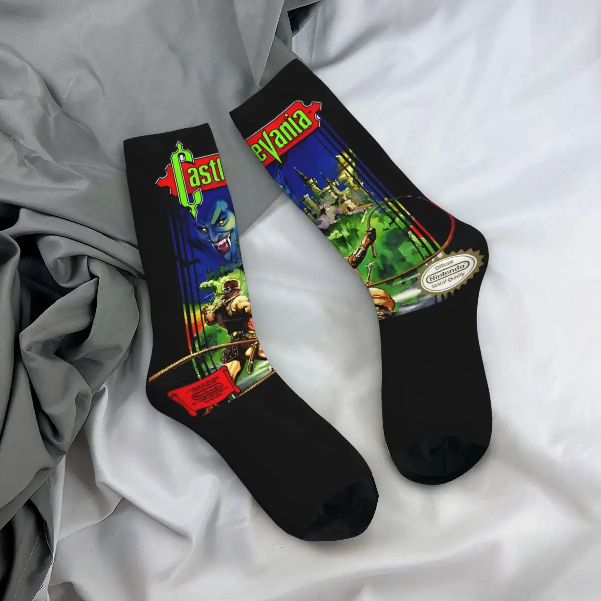 Casual Men Women Socks Castlevania For Fans Merchandise Comfortable High Quality Socks All Seasons