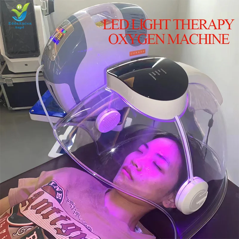 7 colors pdt mask hydra dermabrasion  jet peel machine hydro h2o2  facial machine with led mask