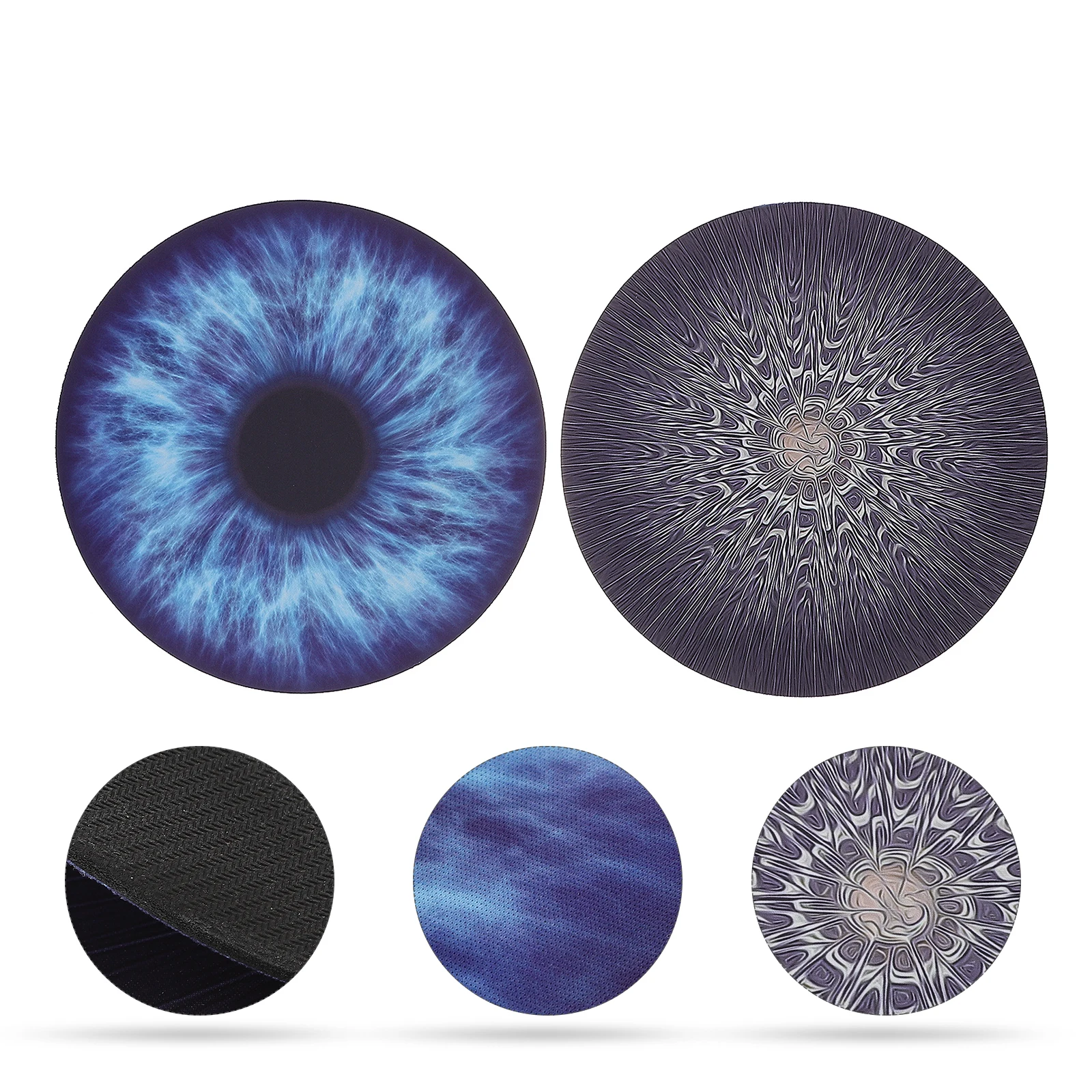 

Pattern Mouse Pad Laptop Computer Pads Household Home Gaming Cloth Round Desk Mat Non Slip Rubber Bottom Easy Clean Colorful