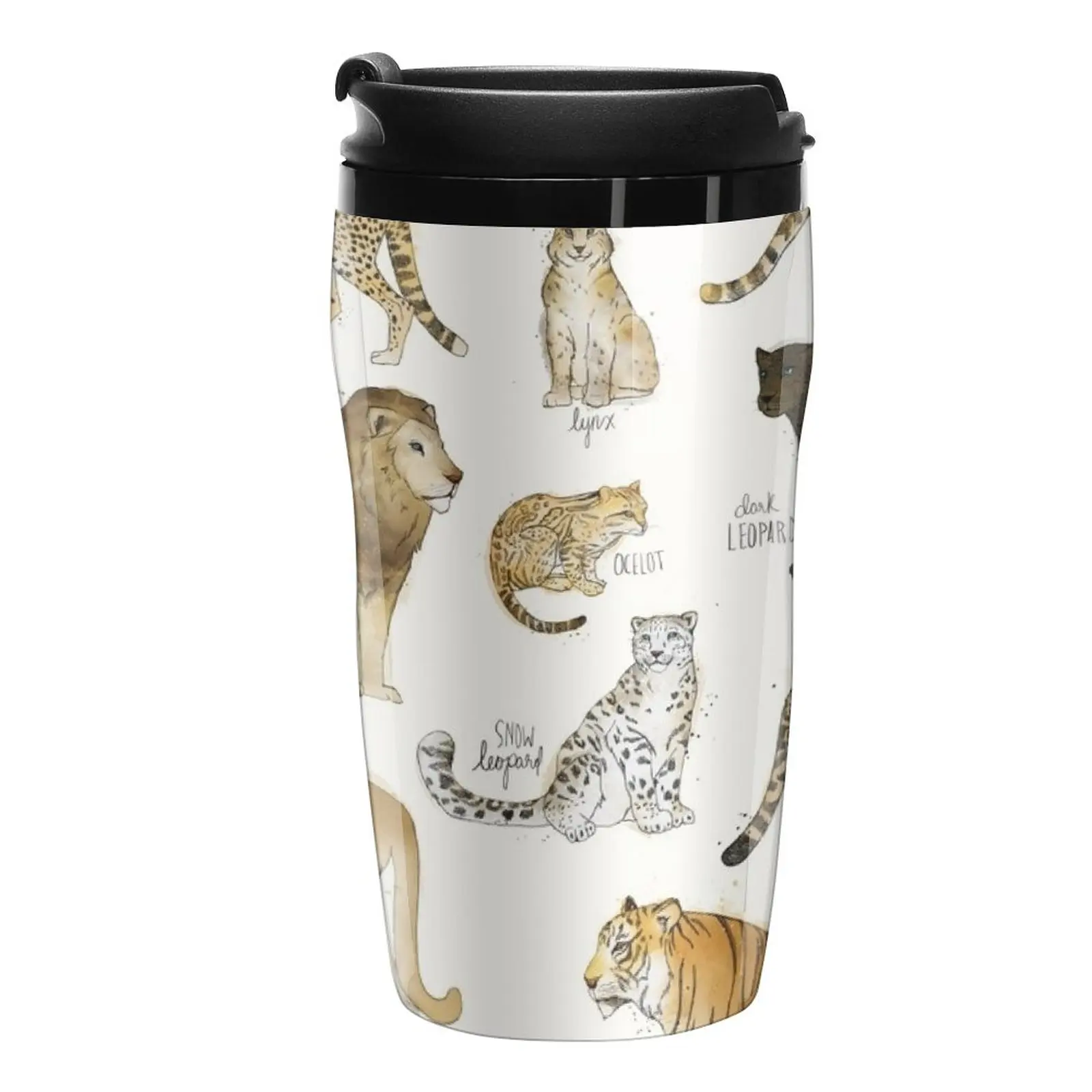 

New Wild Cats Travel Coffee Mug Coffee Bowl Nespresso Cup