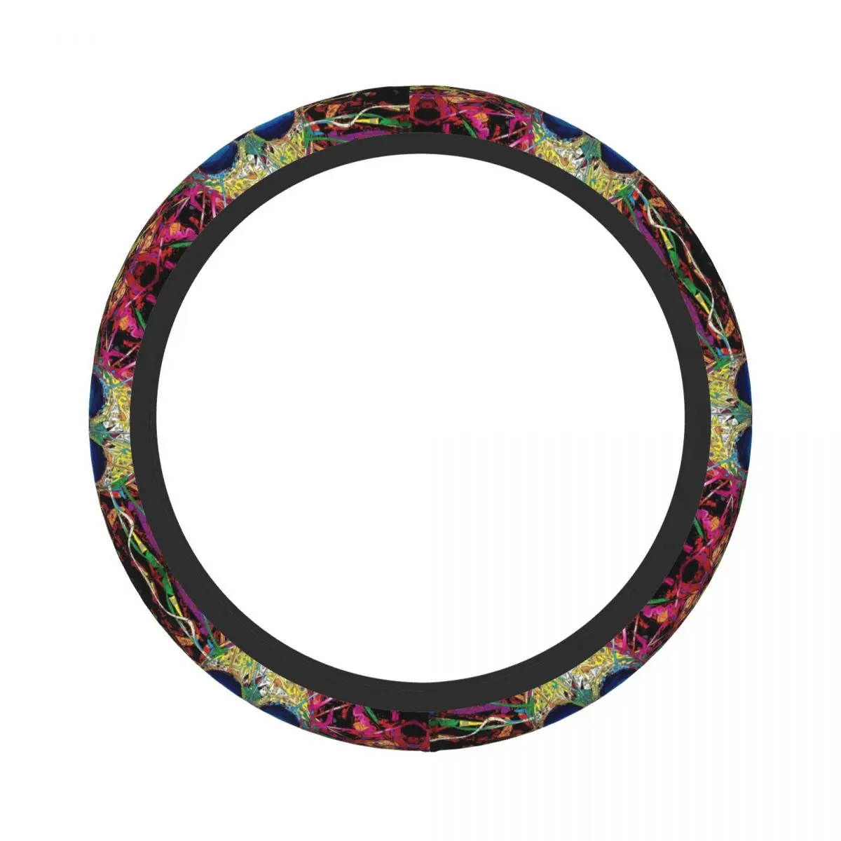 Sugar Skull Car Steering Wheel Cover 38cm Universal Suitable Car-styling Car Accessories