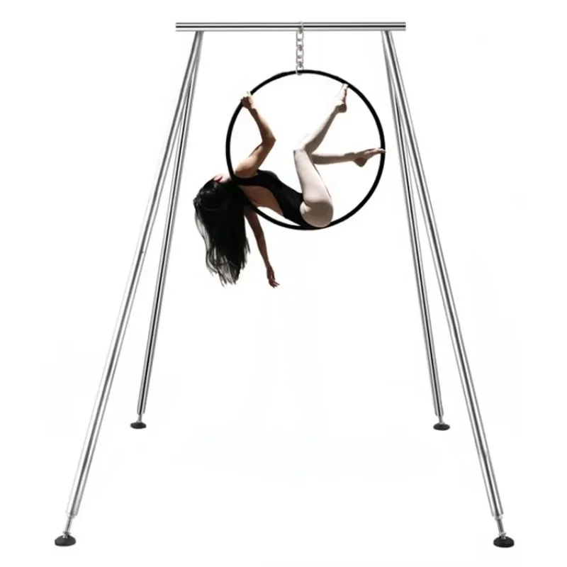 2026 Professional Adjustable Outdoor Aerial Stand For Aerial Yoga Practice Multi-Function Durable Yoga Swing Pilates Accessories
