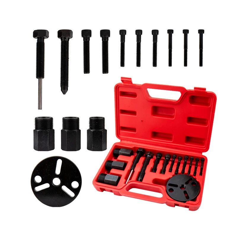 

A/C R134a R12 Compressor Clutch Hub Puller Kit Remover & Installer Repair Tool Set