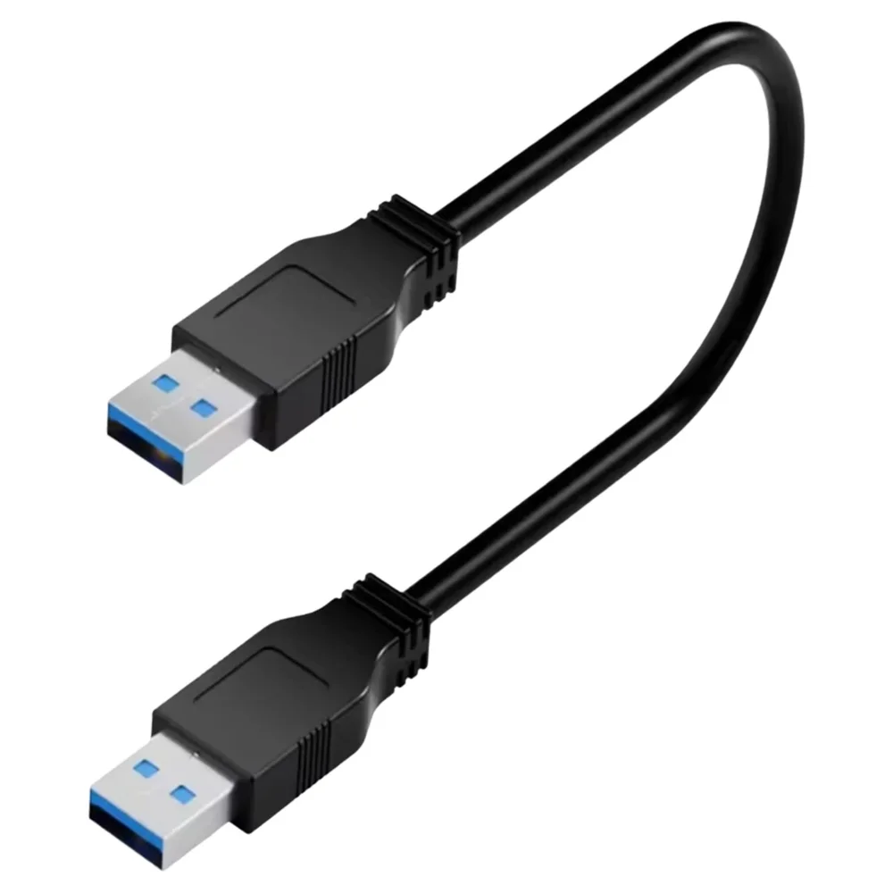 Podwójny przedłużacz USB2.0 do kamery z dyskiem twardym USB A męski na USB męski przedłużacz USB do transmisji danych — zdjęcie produktu 5
