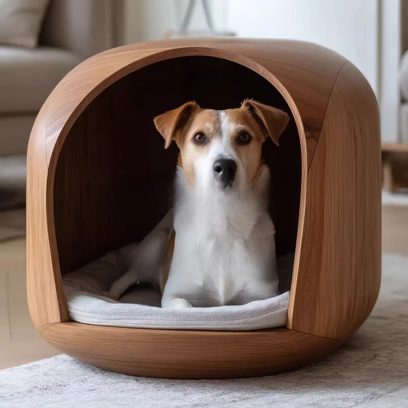 

Solid wood teak pet furniture moisture waterproof mildew-proof moth-proof special-shaped cat and dog sofa bed recliner