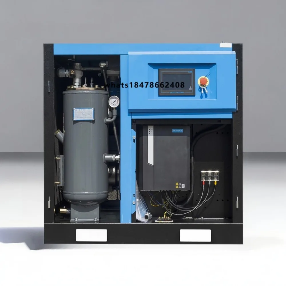 Langair 220v 22 KW 30HP 8 Bar Direct Driven Screw Air Compressor  for General Industrial