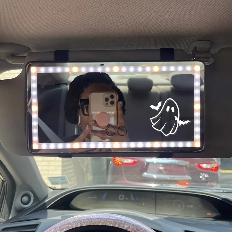 1PC Fashionable Ghost Car Sticker, Halloween-Themed Decal for Car, Ideal for Adding a Festive Look to Your Automobile