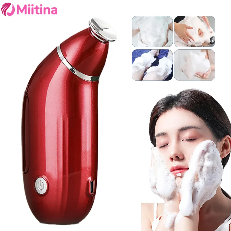 Magic Oxygen Bubble Machine Face Skin Care Facial Cleansing Skin Deep Cleaning Whitening Massager Home Beauty Salon Care Device