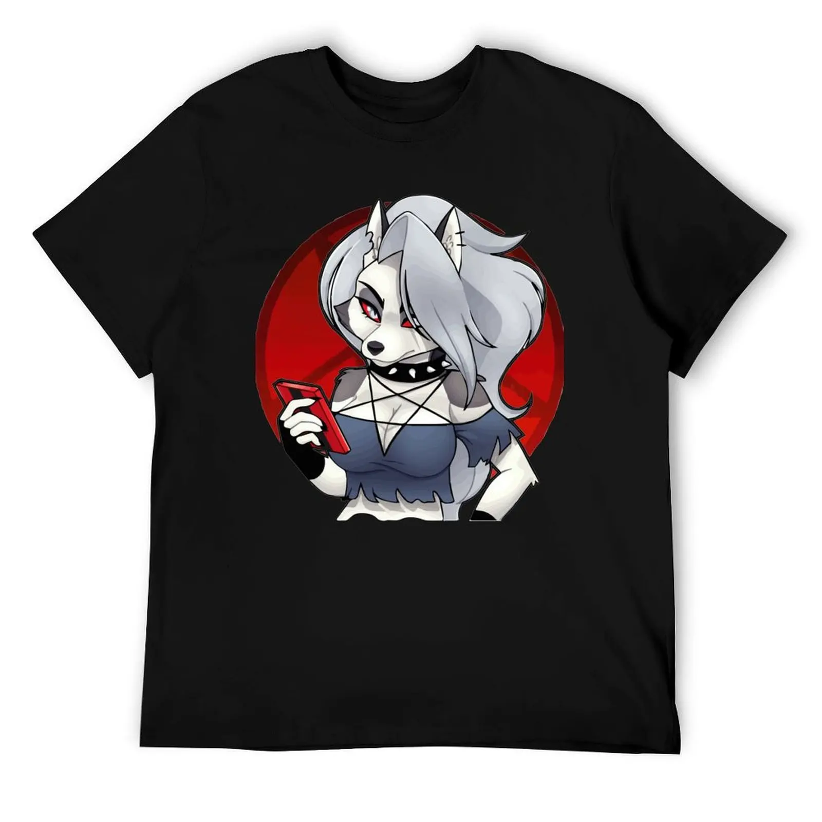 

Футболка Loona Helluva Boss, футболка с аниме, мужские футболки с принтом, мужская футболка