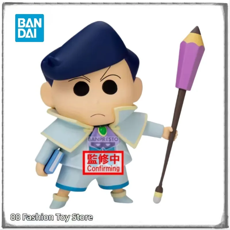 

Новый оригинальный Bandai Crayon Shin-chan Scorching Kasukabe Dancers Kazama Tōru Аниме Модель персонажа Коллекция игрушек Подарки