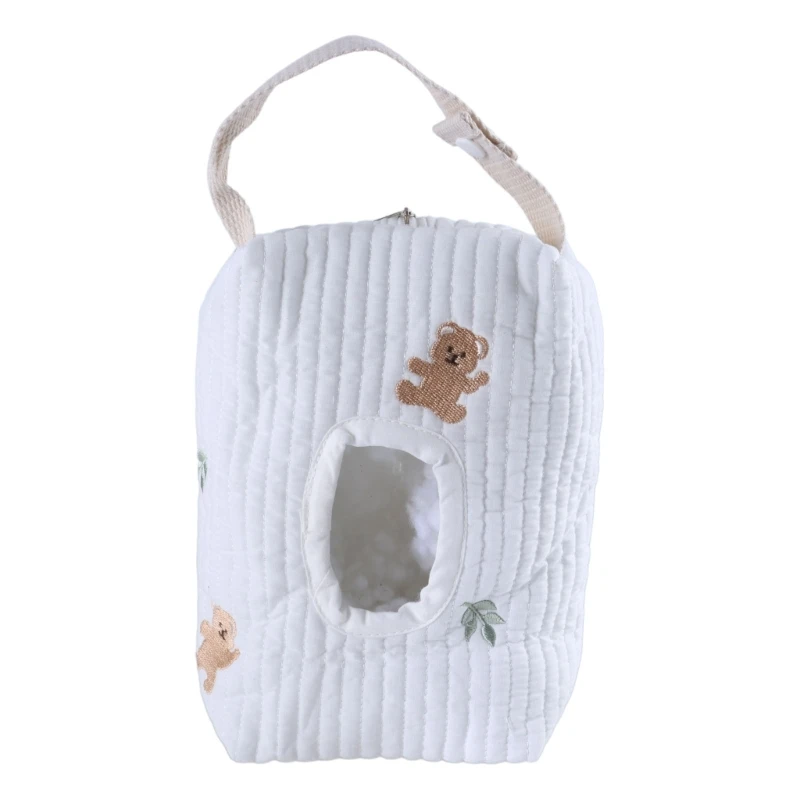 Étui à mouchoirs pour poussettes bébé, pochette rangement pour lingettes humides, rangement du papier