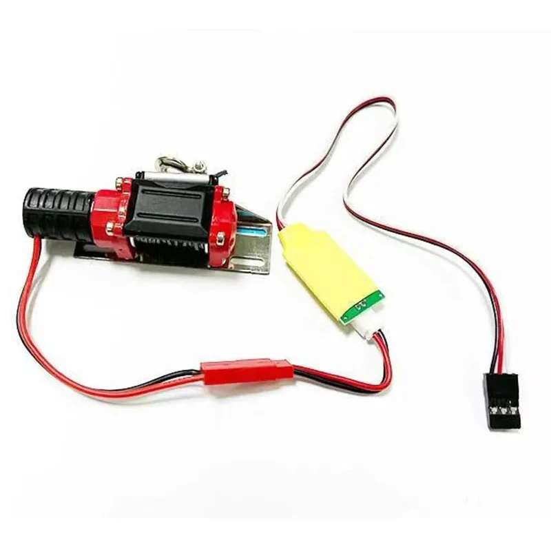 

Automatic Winch and Wireless Remote Controller Receiver for 1/10 RC Crawler Car Axial SCX10 Trx-4 TRX4 D90 TF2 Tamiya CC01 90046