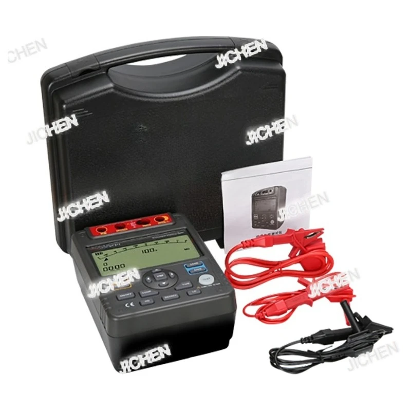 Resistance Tester UT511 1000V Grounding Meter 10GΩ Megohm Tester Auto Range LCD Backlight AC DC Voltmeter