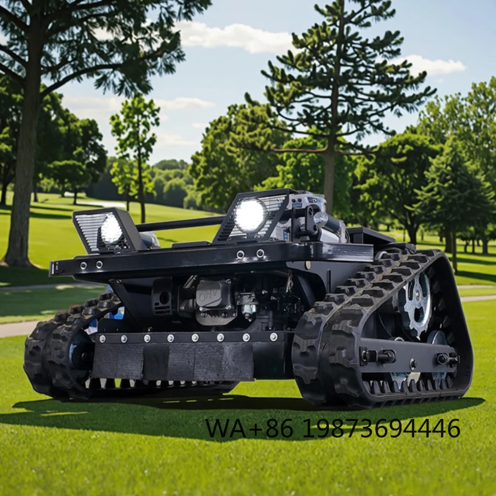 

196cc Single Cylinder Smart Robot Lawn Mower Battery RC Industrial Grade