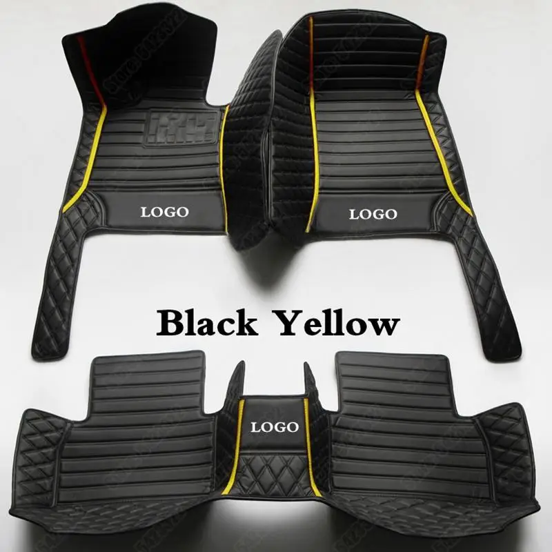 Waterproof Car Floor Mats for Subaru BRZ 2012-2020 4seat Leather All Weather Non-Slip Auto Carpet Cover Car Foot Liners Pads Mat