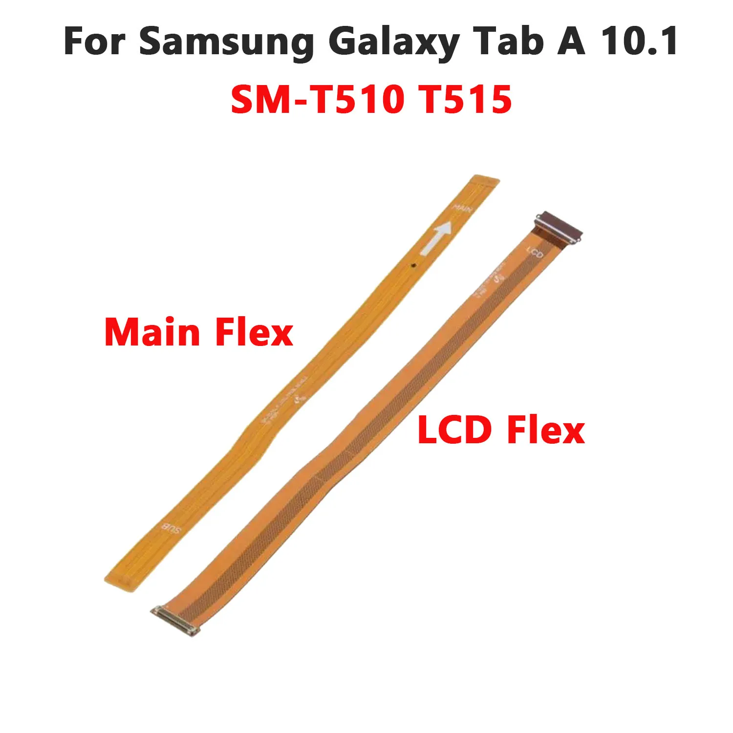 

Гибкая материнская плата для Samsung Galaxy Tab A 10,1 SM-T510 T515, разъем материнской платы, гибкий ЖК-кабель