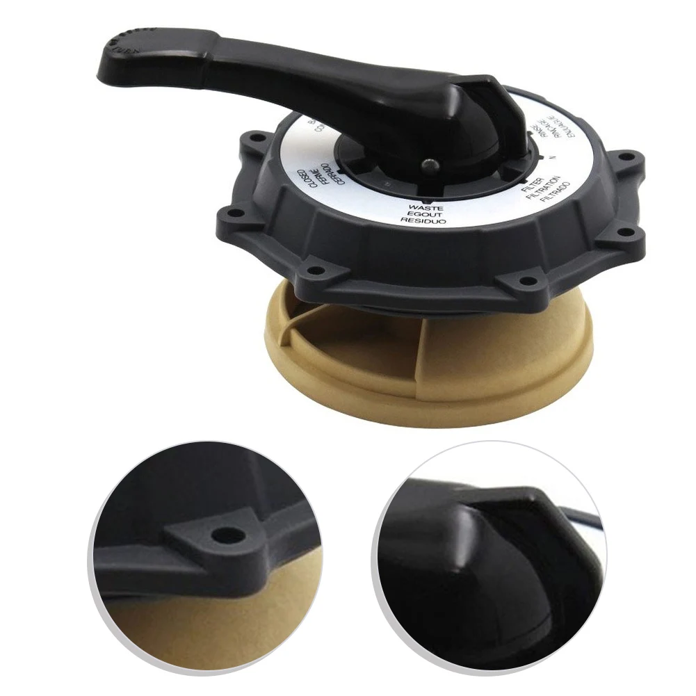 Efficient Pool Repair Solution Top Overall Width 6.5 Inches Control Valve Assembly Complete Mounting Screws Set