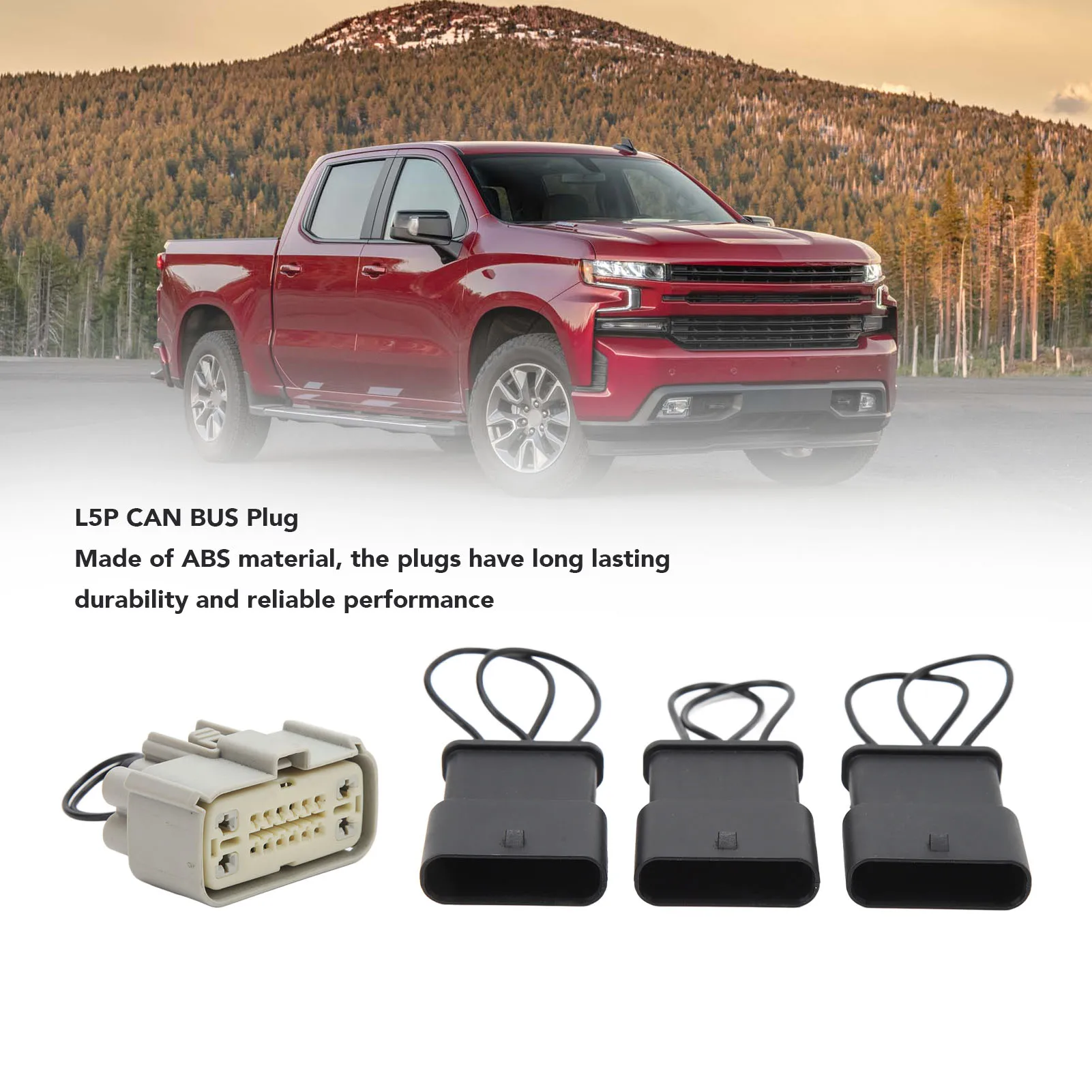 L5P CAN BUS Plugs Dependable Performance CAN BUS Connector Replacement for Duramax L5P 2017 to 2019 CAN Communication Plug