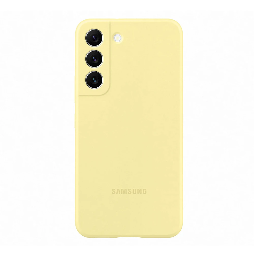 Original Samsung Silicone Cover for Galaxy S22+ S22 Plus 5G Silicone Shockproof Protective Case