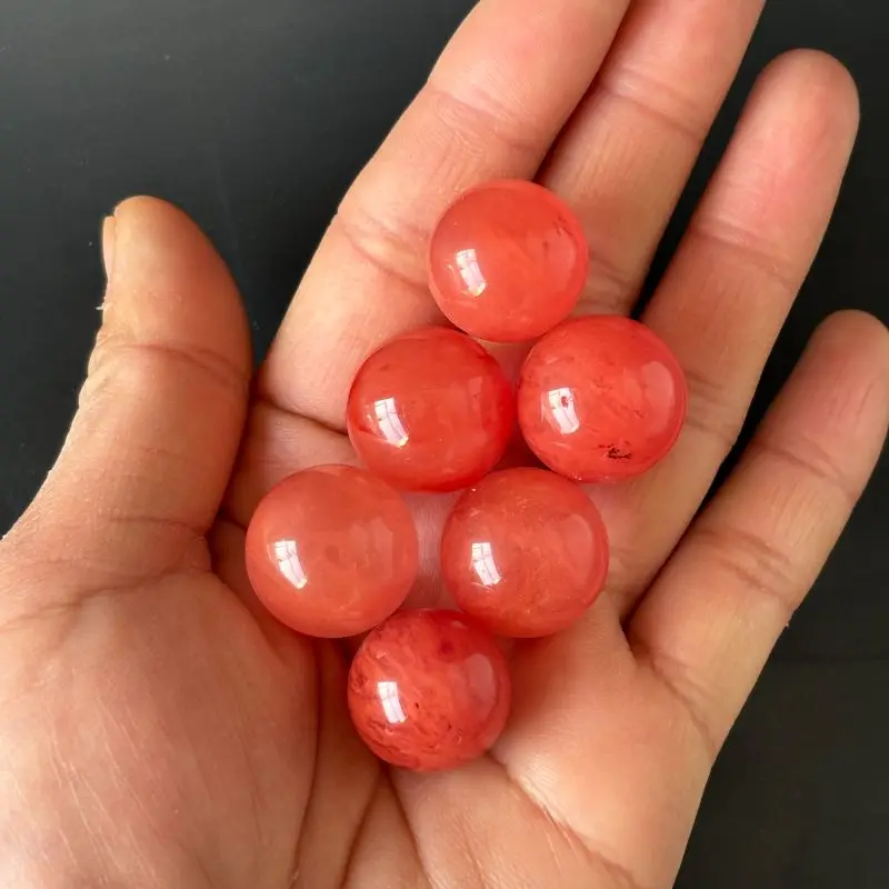 20mm natural crystal smelted stone balls for home decoration