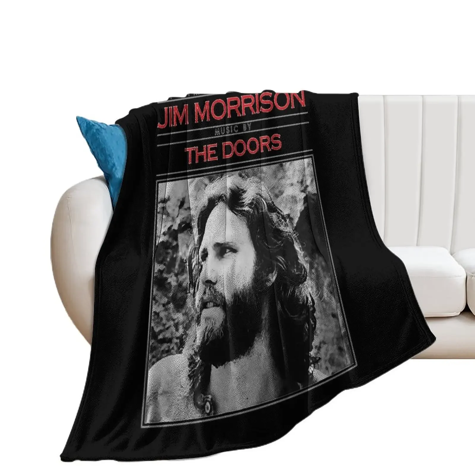 

An American Prayer Jim Morrison Classic Throw Blanket sofa bed For Decorative Sofa Beach Blankets