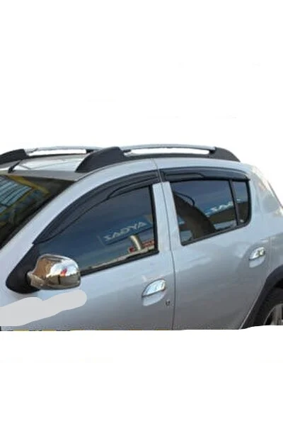 Car Window Accessories Dacia Sandero Stepway 2008-2019 Mugen Window The The Deflectors Rain Guard Visor Awnings Modified Design