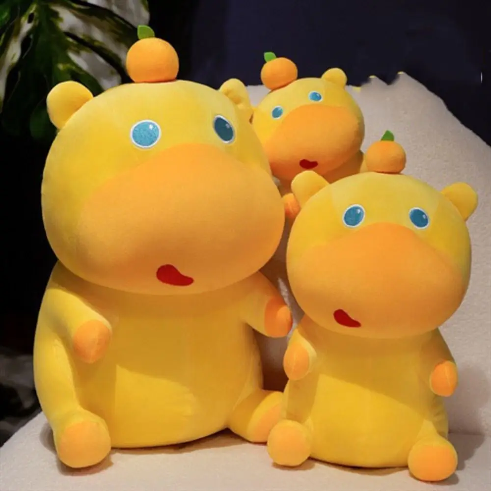 

Capybara Water Dolphin LULU Doll Lulu Persimmon Dolphin LULU Doll Plush Toy Cartoon Room Decor Stuffed Dolphin Doll