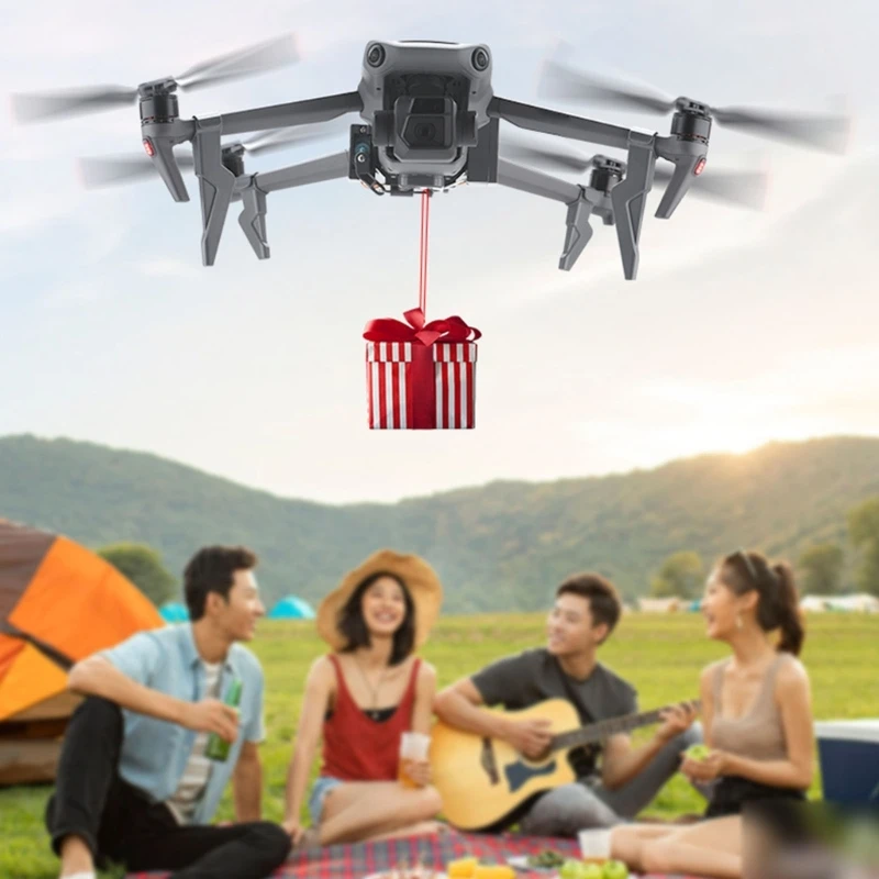 Innovative Drones Dropper USB Rechargeable,Drop Systems for Drones Accessory