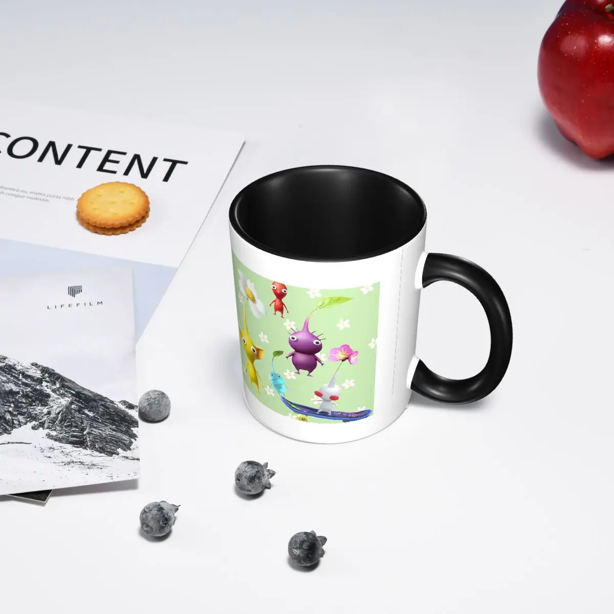 

Pikmin Characters Mug Funny Ceramic Coffee Cups Tea Mugs Milk Cup Drinkware Gifts for Woman Man