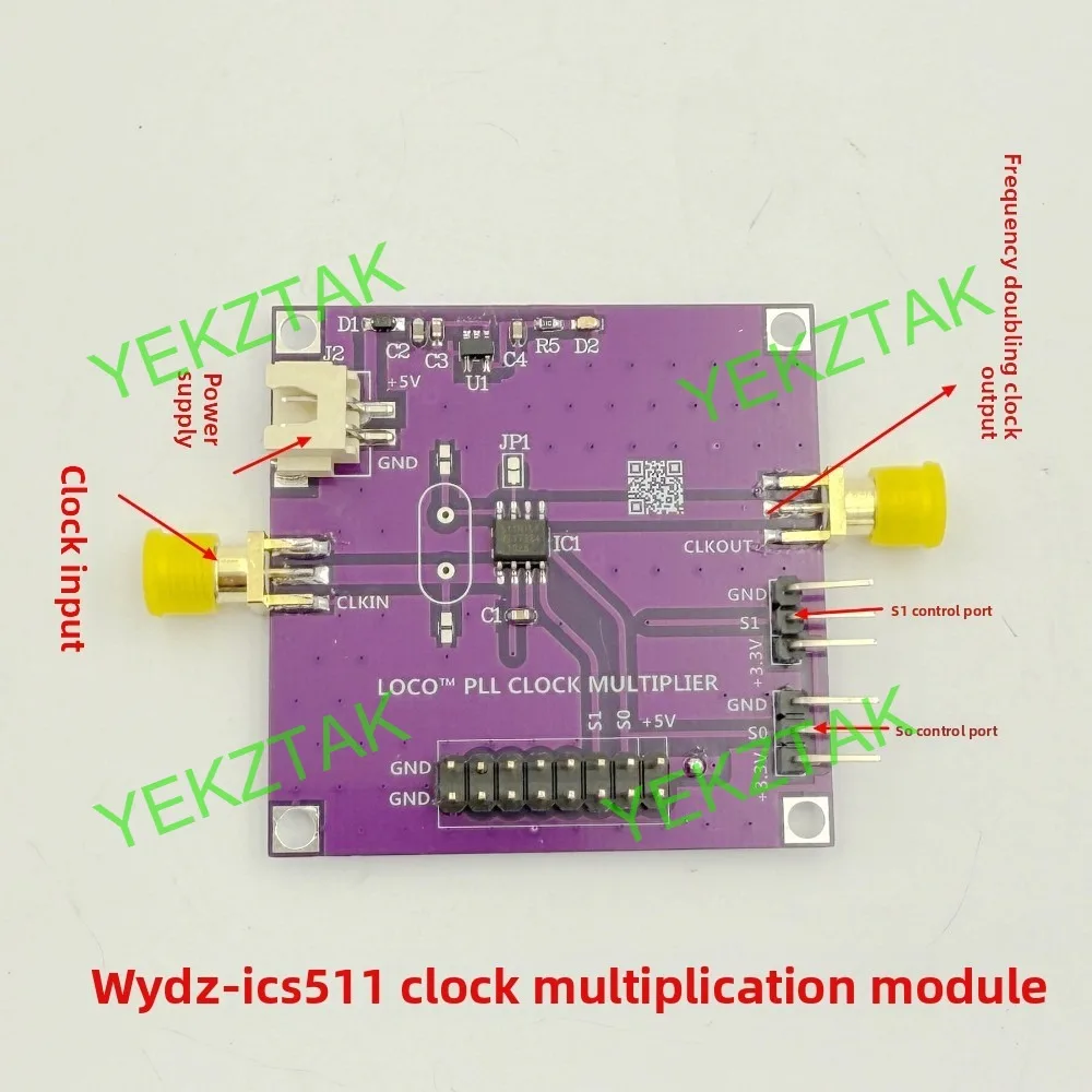 WYDZ-ICS511 clock multiplier module, maximum 200MHz