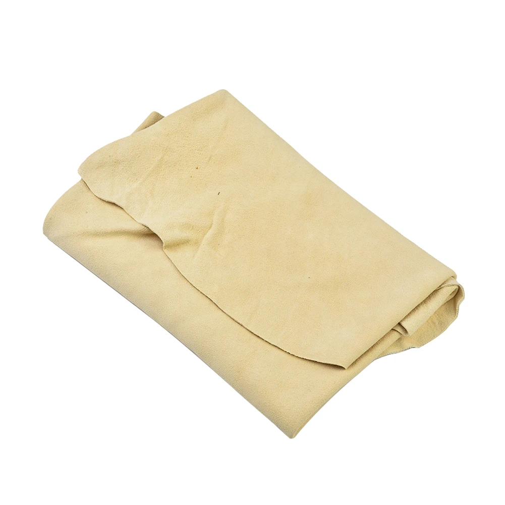 Car Products 70*40cm Natural Chamois Car Screen Cleaning Cloth Washing Absorbent Towel Car Accessory Car Accessories Детали