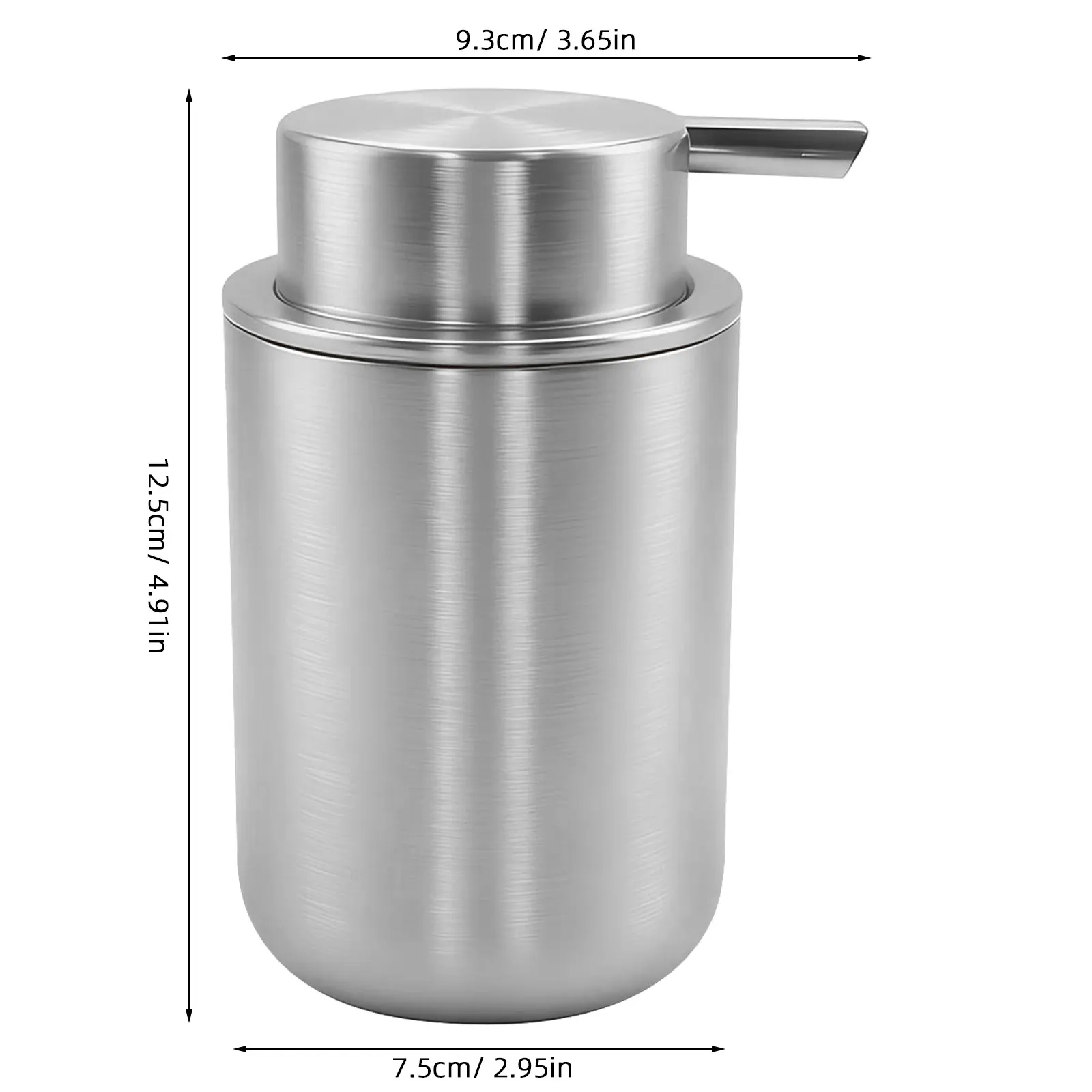 Hand Wash Dispenser Counter Dish Soap Handwashing Liquid Dispensing Bottle Bathroom Lotion Dispensers Kitchen Sink