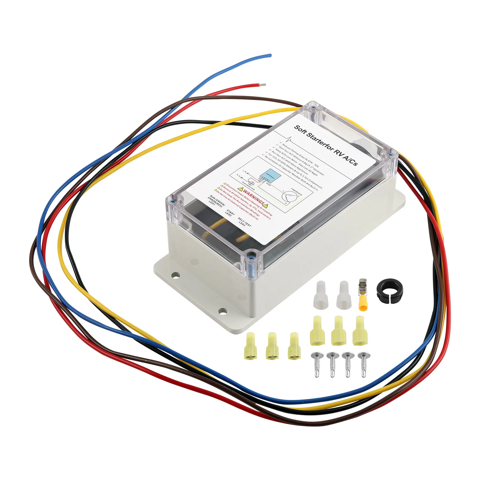 مجموعة واحدة من البداية الناعمة لمكيف الهواء RVs سهلة التشغيل حتى مع مولد صغير #5