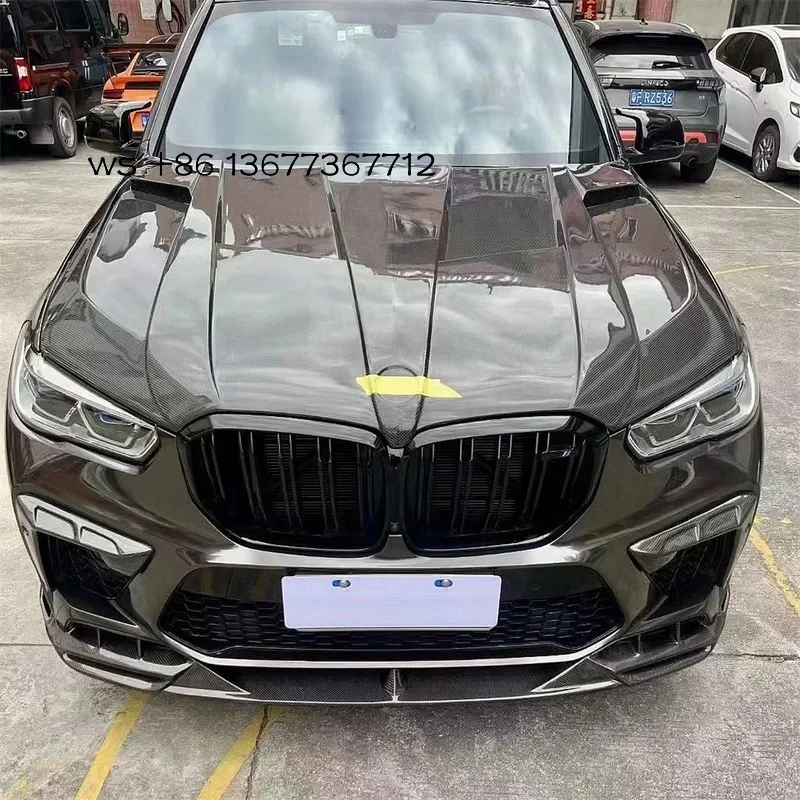 LD نمط غطاء محرك السيارة من ألياف الكربون G06 X6 X6M F96 غطاء المحرك #1