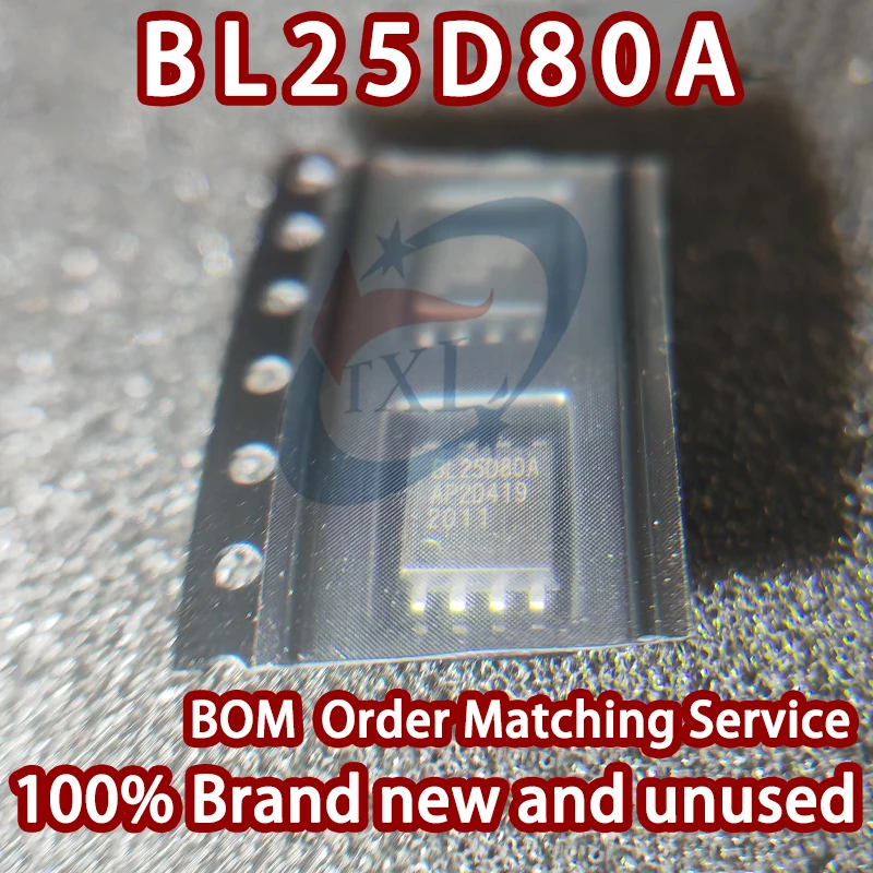 Import-BELLING 100% Brand New BL25D80A BL25080A SOIC-8 SPI NOR Flash 8Mbit SOP8 Chip IC