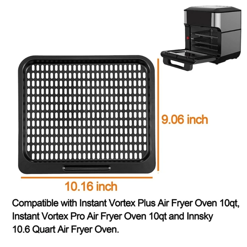 에어 프라이어 액세서리 그릴 팬 찐 보드 크리스프 플레이트 교체 그릴 프라이 팬 드롭 배송