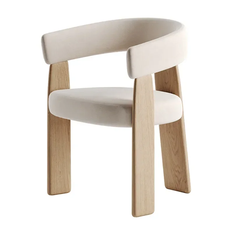 Dining Chair Modern Armless Side Chairs Single Leisure Chair Home Back Makeup for Kitchen Living Dining Room Home Furniture