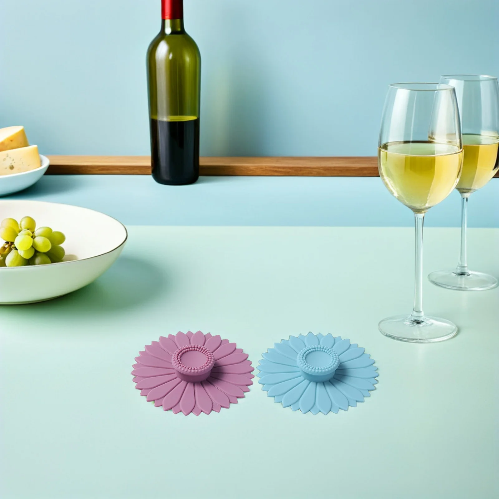 

6 шт. универсальные силиконовые крышки для чашек, многоразовые для кружек, стеклянная керамическая посуда для напитков, защита от разливов, пылезащитные защитные чехлы для свежести