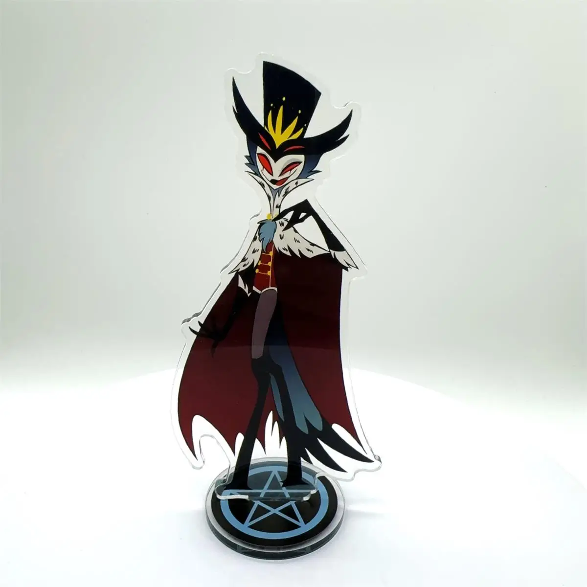 アニメ周辺機器 Hazbin ホテルアクリルフィギュア立ちモデルチャーリーモーニングスターヴァギーデスクトップ美術装飾品ファンギフト
