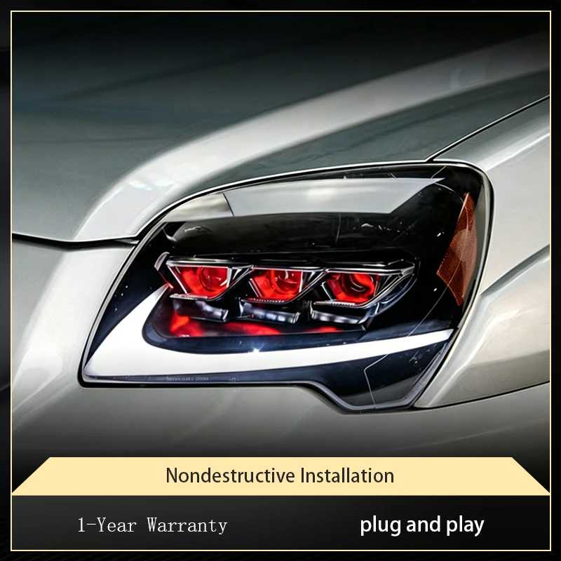 

Headlight Accessories For Kia Sportage 2007-2012 Highlight Auto LED Lights for Vehicles Front Lamps Tools Car Light Assemblies