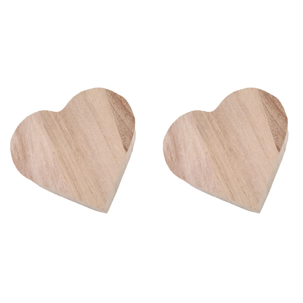 

3Pcs Heart Shaped Wooden Jewelry Box for Women Storage Earrings Necklaces Rings Brooches Dressing Table Decor Gift