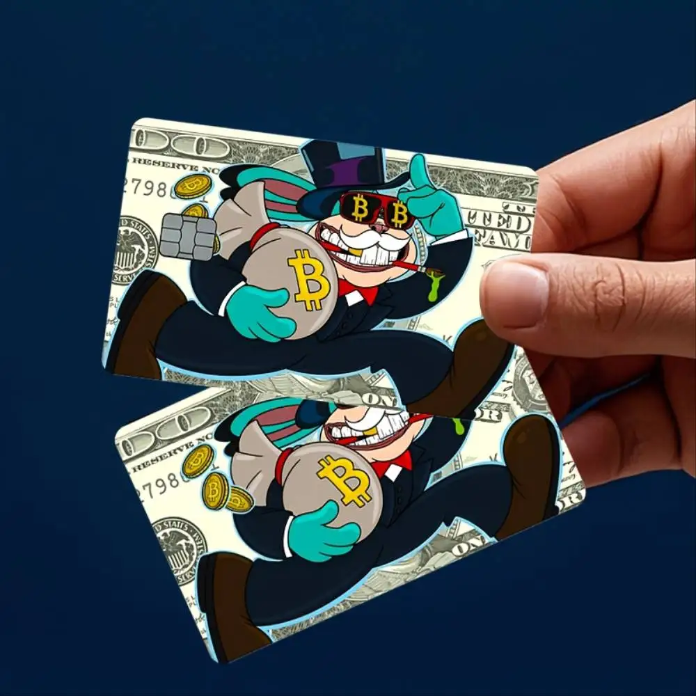 Fun Communication Theme Credit Card Skin Sticker Bubble Free Premium PVC Decal For EBT Transport Key Chip Credit Debit Cards