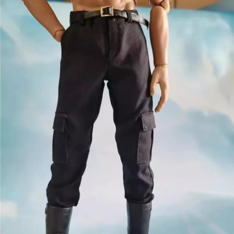 

Cargo Pants 1/6 Male Soldier Combat Pants Fashion Casual Long Trousers Model for 12" Action Figure Doll Accessory Collection