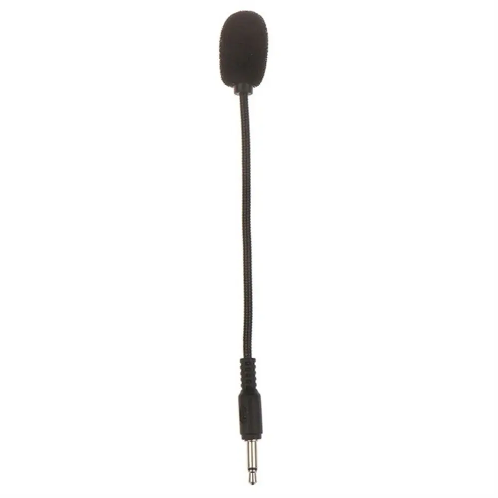 

E-Sports Replacement Headphones Mic Game Straight Plug 3.5mm Wired Mic Detachable Mini Mono Headset Microphone Gaming Headphones