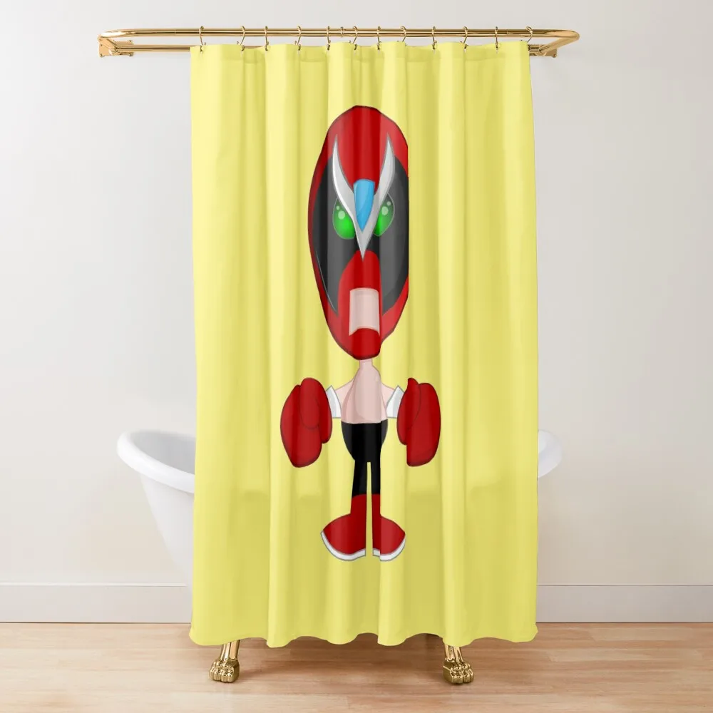 Strong Bad Funny art Homestar Runner Shower Curtain Shower Set For Bathroom Accessories For Shower And Services Curtain