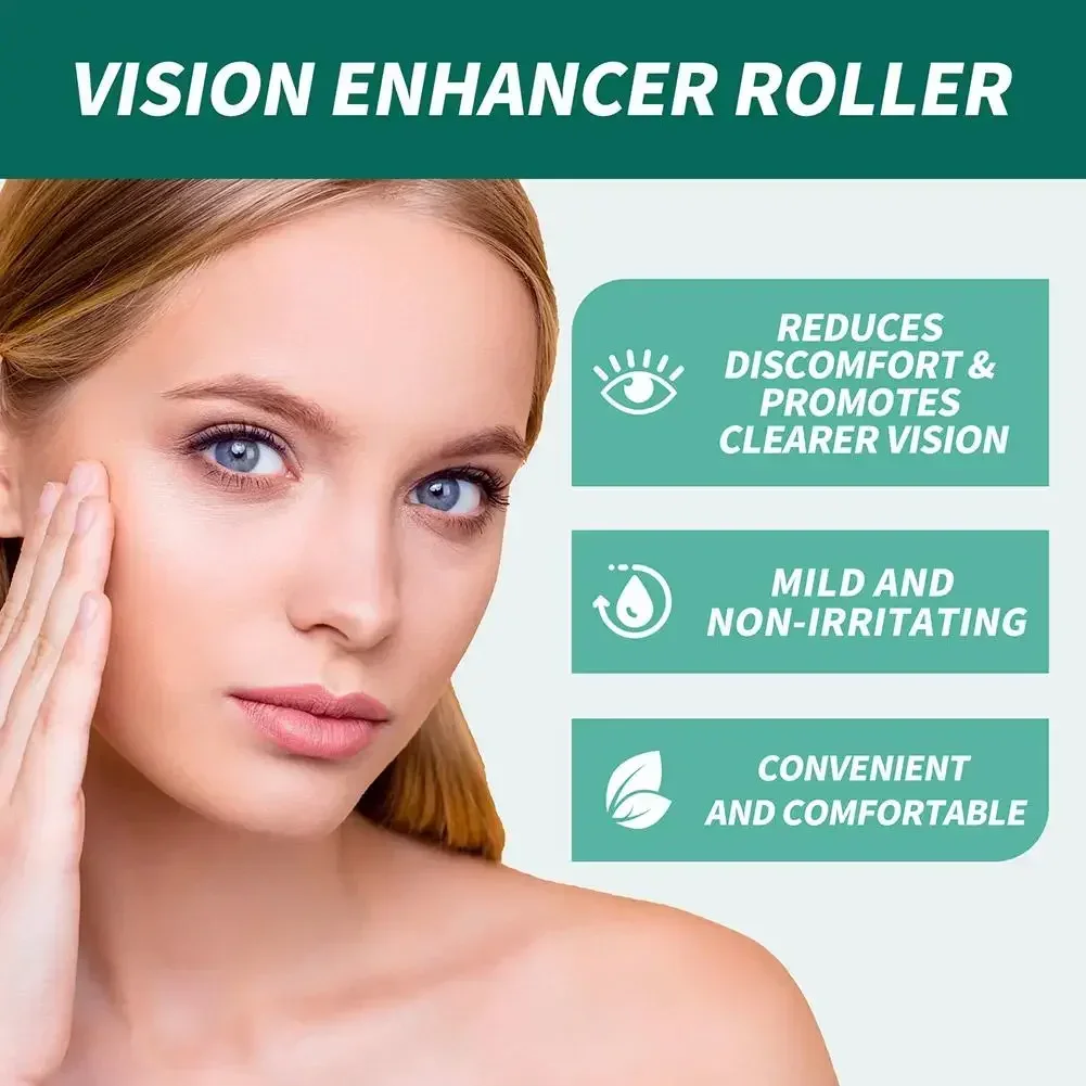 Under Eye Roller Anti-Fatigue Eye Care Products For Enhanced Vision Eye Massager Roller Improve Eyesight And Relief