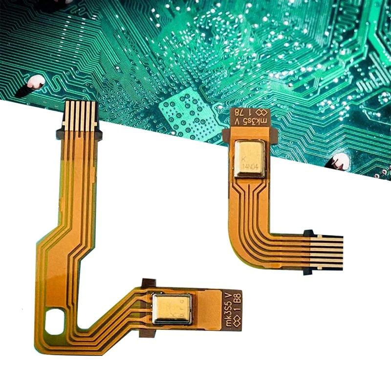 5 Pairs LR Microphone Flex Cable V2.0 For PS5 Game Console Dual Sense Inner Ribbon Cables Replace For PS5 Controller Spare Parts