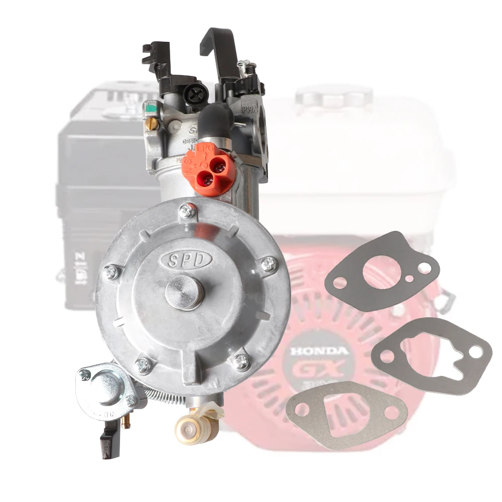 

Generator Dual Fuel Carburetor LPG CNG Conversion kit for 2.8KW Honda GX160 GX200 170F 6.5HP 7.5HP Choking Coil Choke Moto Parts